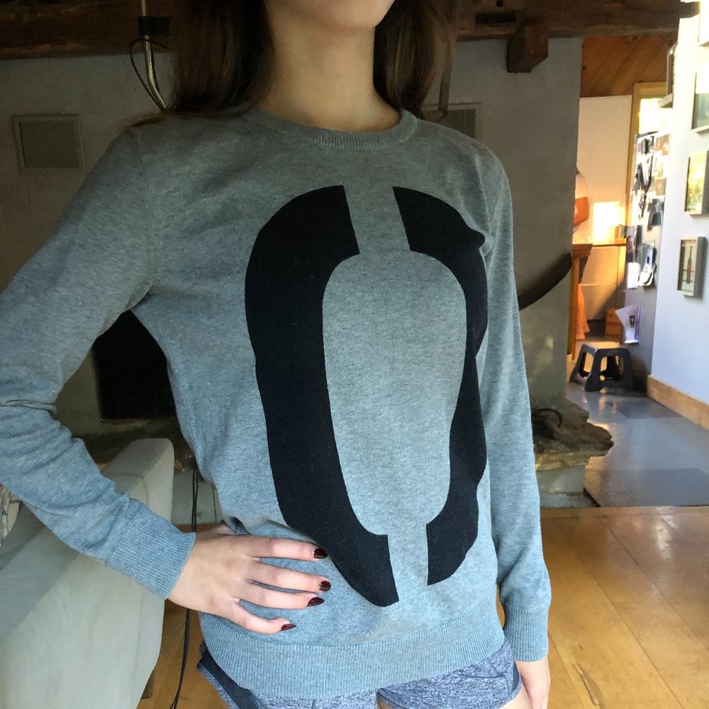 Rag & Bone Grey Cotton Sweater, Size XSmall